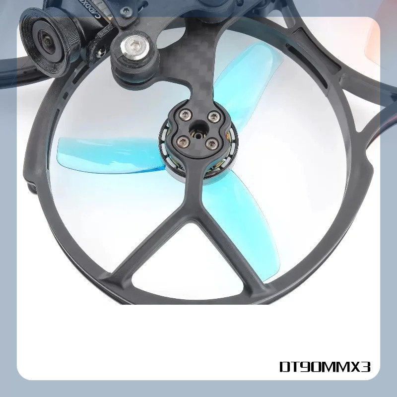 Rc Helicopter Blade - HQProp 3,5-дюймовые 3-лопастные пропеллеры T90 DT90