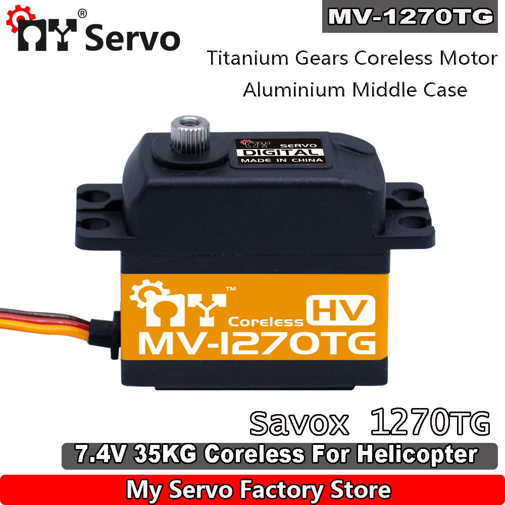 Rc Helicopter Servo - Мой Радиоуправляемый сервопривод MV-1270TG HV 35