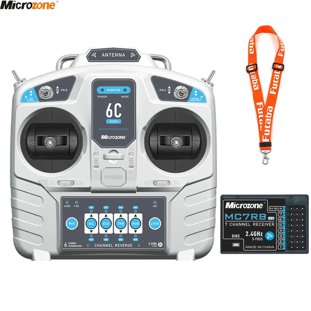 Rc Helicopter Remote Control - MicroZone MC6C Mini V2 2,4G 6-канальный