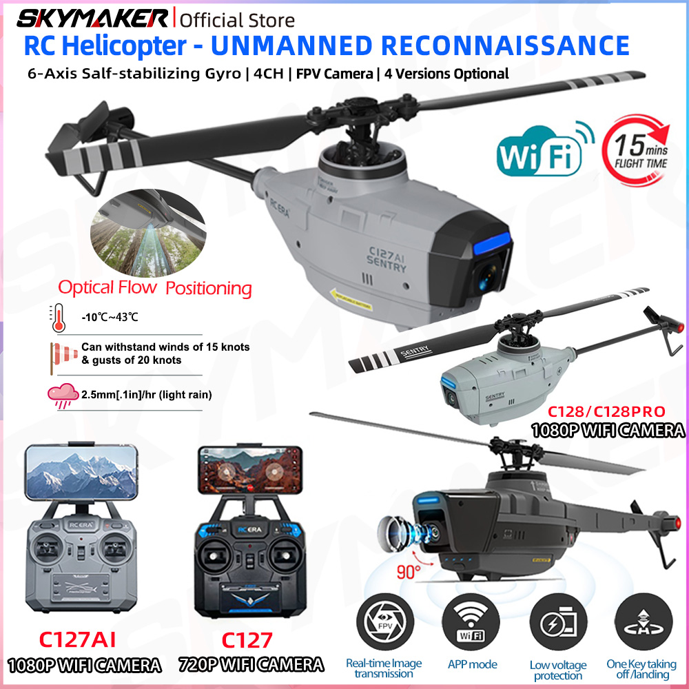 RC ERA C127AI C127 C128 2.4G 4 – обзор и цена Rc Helicopter Gyro