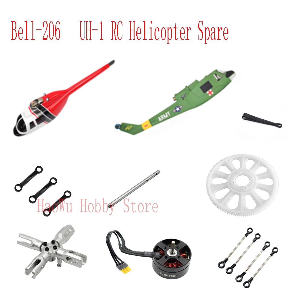 Flywing bell206 UH1 Bell-206 U – обзор и цена Rc Helicopter Large